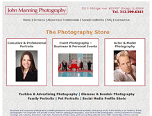 Tablet Screenshot of johnmanningphotography.com